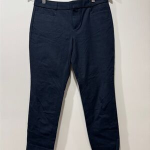 Banana Republic Navy Cropped Pants